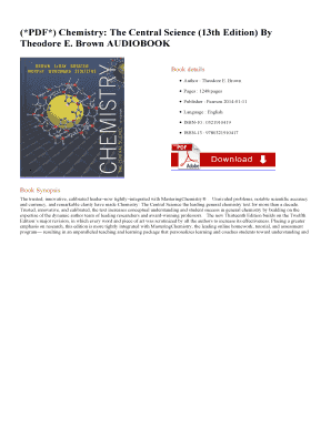 *PDF* Chemistry the Central Science 13th Edition by  Form