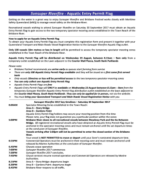 Riverfire Boat Permit  Form