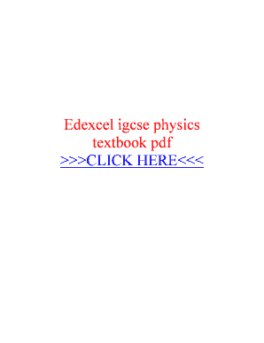 Edexcel International Gcse 9 1 Physics Student Book PDF Download  Form