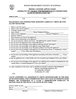 Affidavit PDF  Form