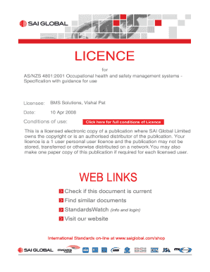 As Nzs 4801 Download  Form