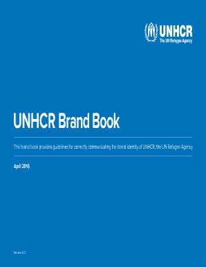 Unhcr Brand Book  Form