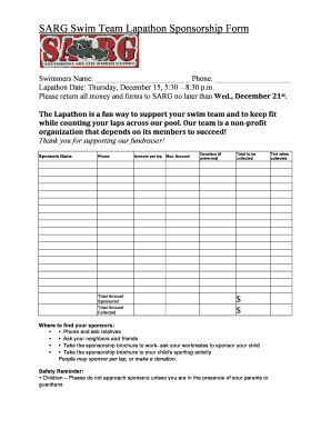 Lapathon Sheet  Form