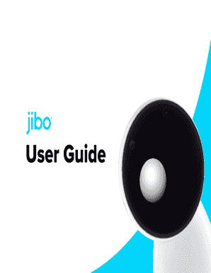 Jibo User Manual  Form