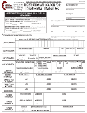 Get and Sign ShorthornPlus American Shorthorn Association 2016-2022 Form
