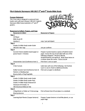 Galactic Starveyors Lessons PDF  Form