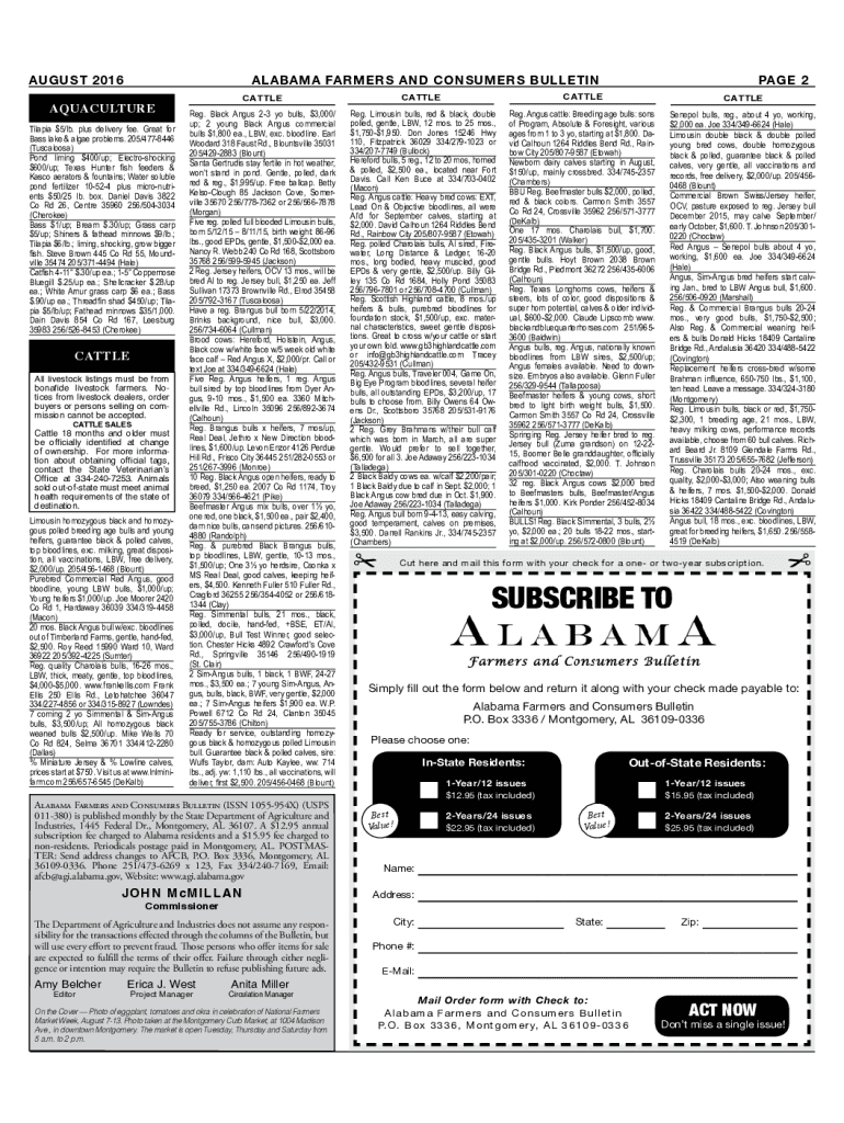 August 7 11 is National Farmers Market Week  Form