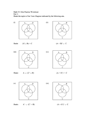 Math 211 Sets Practice Worksheet  Form
