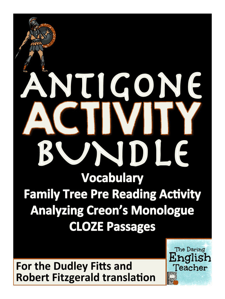 ANTIGONE ACTIVITY BUNDLE  Form