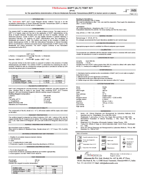 Alt Test Procedure PDF  Form