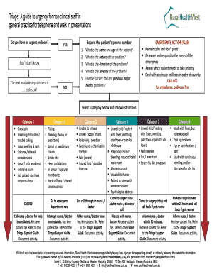 Triage Protocol for Non Clinical Staff  Form
