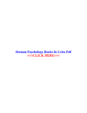 Human Psychology Books in Urdu Download PDF  Form