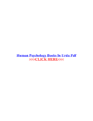 Human Psychology Books in Urdu Download PDF Form