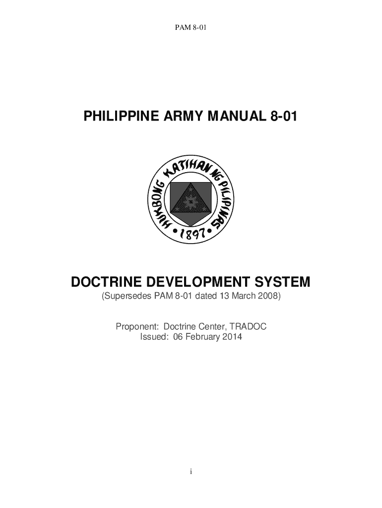 Philippine Army Doctrine  Form