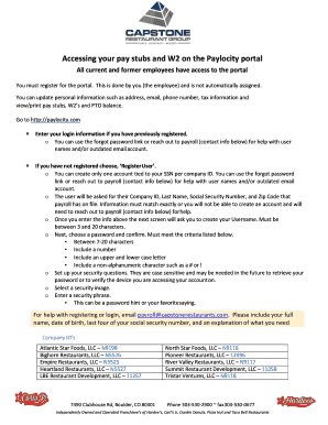 Paylocity Pay Stub Template  Form