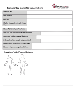 Safeguarding Concern Form