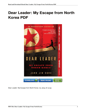 Dear Leader PDF  Form