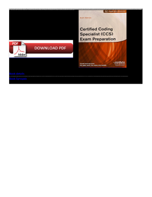 Ccs Study Guide PDF  Form