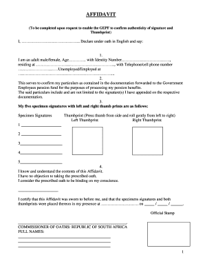 Get and Sign Gepf Forms 