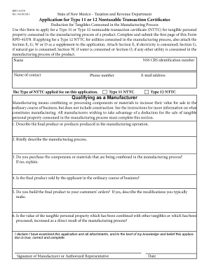 RPD 41378 State of New Mexico  Form