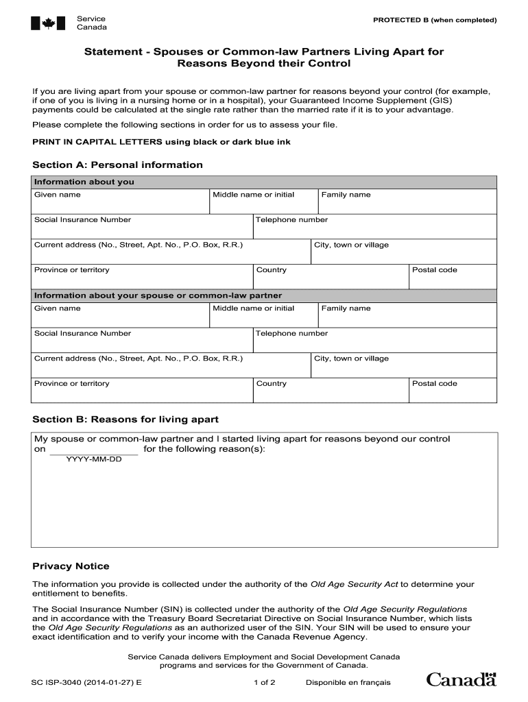 Isp3040  Form