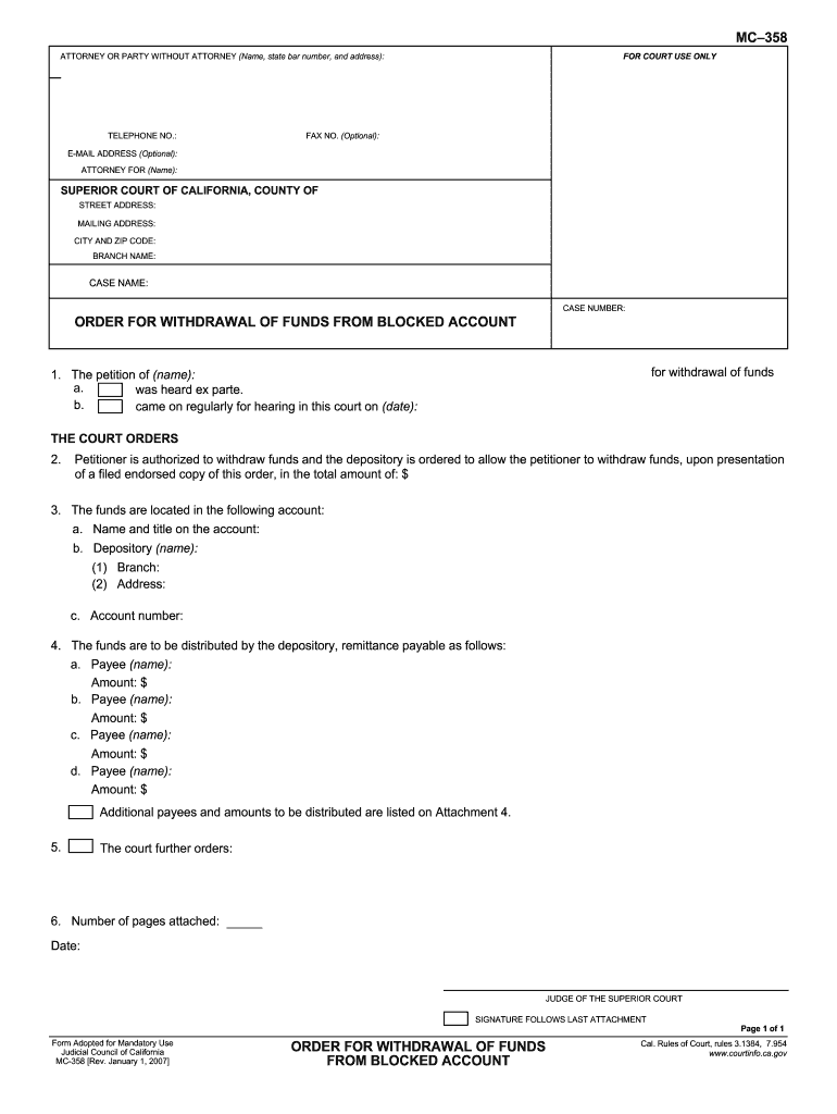 Mc358  Form