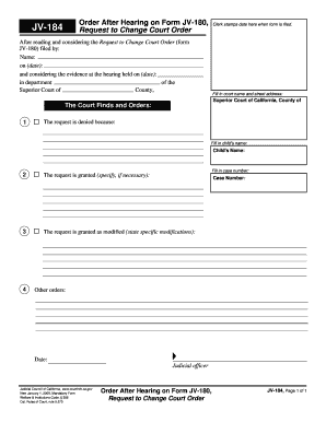 Jv 184  Form