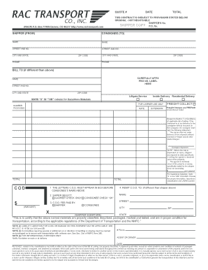 Rac Bol  Form