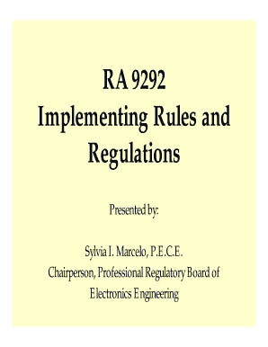 Ra 9292 PDF  Form