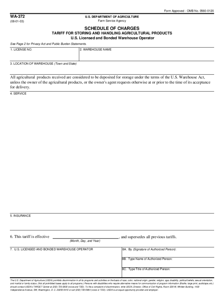 Wa 372  Form