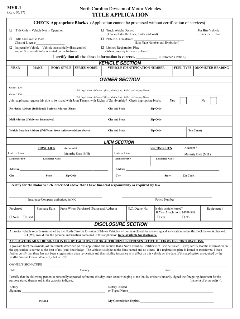 Mvr 1  Form