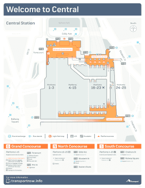 Central Station Map  Form