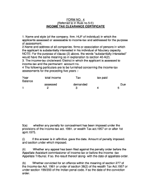 Gst Clearance Certificate Format