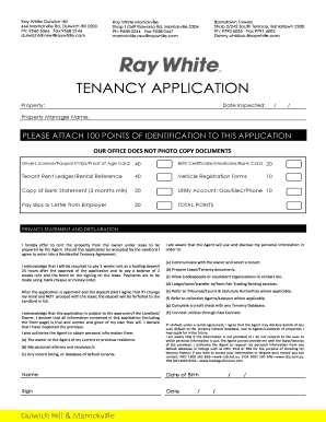 Download a Rental Application Form Ray White Dulwich Hill