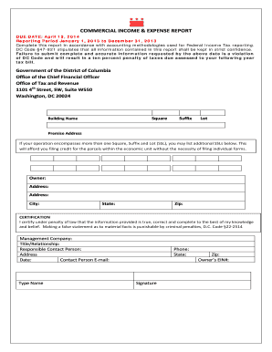 Event Income and Expense Report Template  Form