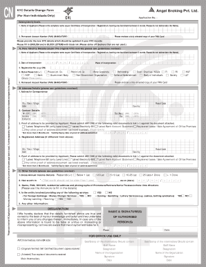 Cvlkyc  Form