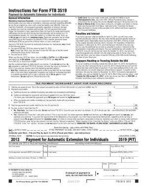 Form 3519