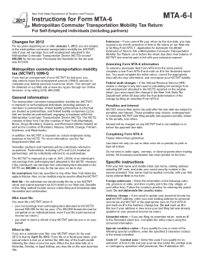 Mta 8 Form PDF Download