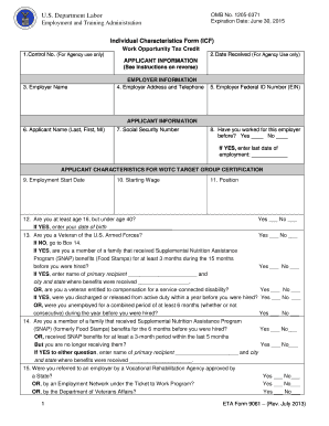 Us Department of Labor Forms