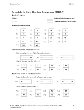 Sena 1  Form