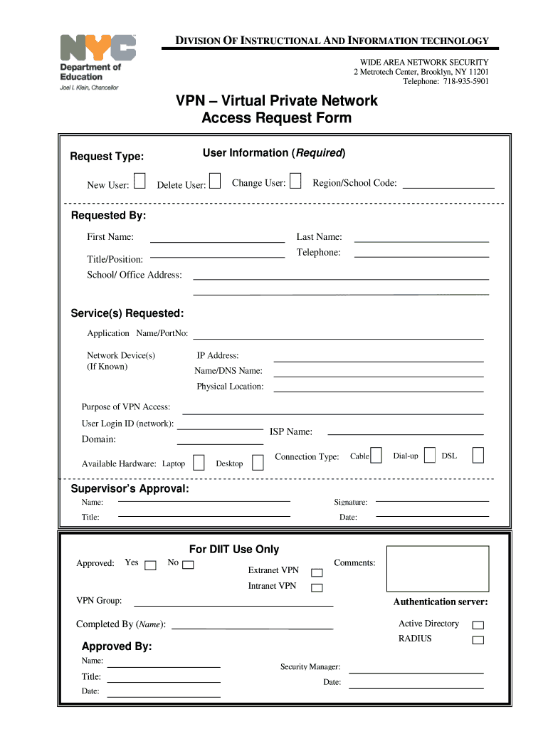 Vpn Agreement Template Form Fill Out and Sign Printable PDF Template