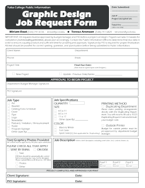 Web Design PDF Form