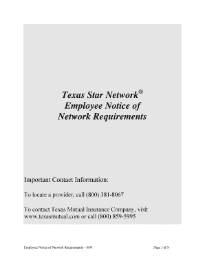 Texas Star Network the HT Group  Form