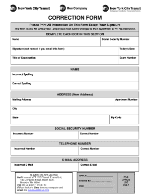 Mta Form