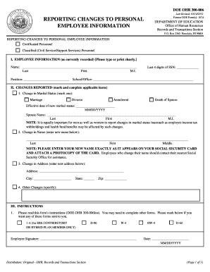 Hawaii Doe Forms