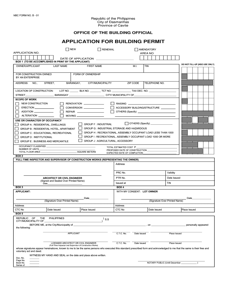 Nbc Form