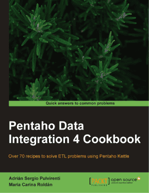 Pentaho Data Integration PDF  Form
