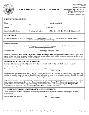 Doe Ohr 300 022  Form