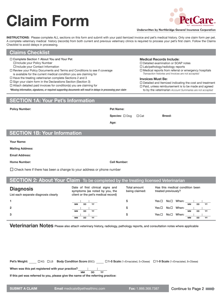 Zoetis Petcare Rewards Submission Form