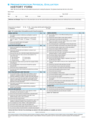 Physical Form Sevier County Schools Sevier